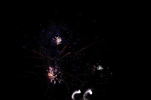 See in Flammen