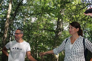 Waldbegehung mit Siegesmund und Kieling