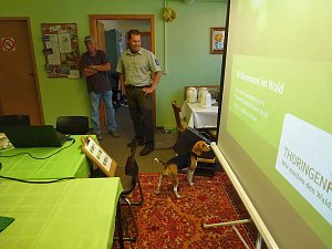 Revierf&ouml;rster mit bildlicher Wanderung
