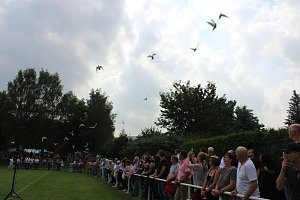 Feierliche  Vereidigung in Berka
