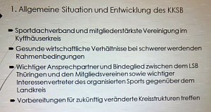 Kyffh&auml;userkreissportbund zog Bilanz