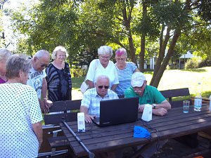 Reaktionstest f&uuml;r Senioren mit der Verkehrswacht