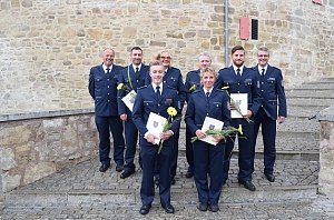 Beförderung bei der Nordthüringer Polizei: Einsatzunterstützung der LPI Nordhausen