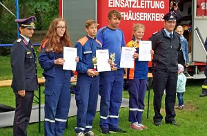 Kreisausscheid der jungen Feuerwehrleute