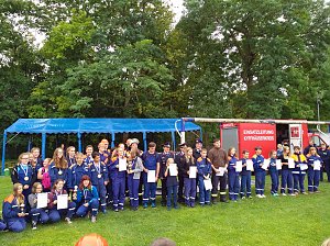 Kreisausscheid der jungen Feuerwehrleute