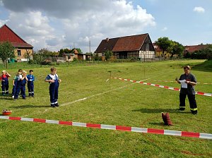 Kreisausscheid der jungen Feuerwehrleute