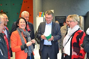 Minister zu Besuch im Ferienpark