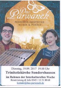 DUO PARWANEH in Sondershausen