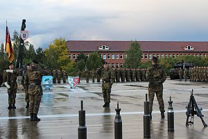 Kommandowechsel beim Panzerbataillon 393 "Th&uuml;ringer L&ouml;we"