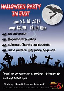 Hier Termine für Halloweenpartys für Kinder