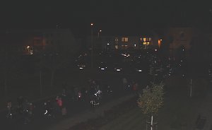 Lampionumzug durch Sondershausen