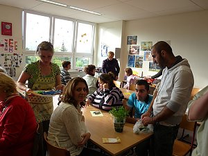 Kochshow der Migranten