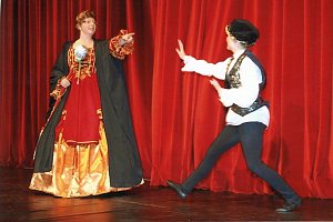 Die Sch&ouml;ne und das Biest, ein winterliches Ballettm&auml;rchen.
