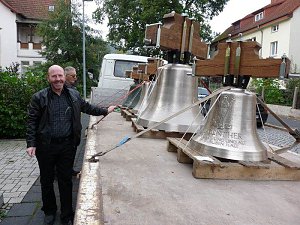 Ankunft der Glocken