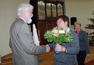 Ehrengabe an Akademiedirektor