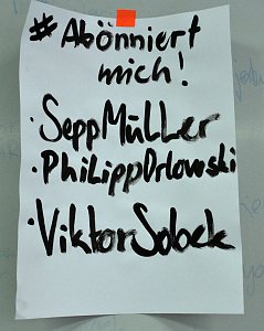 Viktor Sobek in der &Ouml;stertalschule