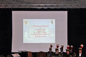Bergmannsverein feiert stimmungsvoll Jubil&auml;um