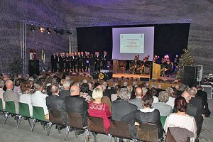 Bergmannsverein feiert stimmungsvoll Jubil&auml;um
