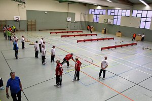 Der Th&uuml;ringenpokal im Bosseln ist wieder in Sondershausen