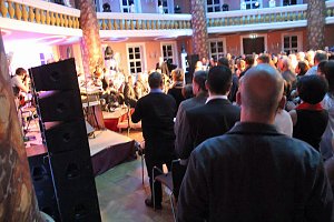 Stehende Ovationen im Achteckhaus