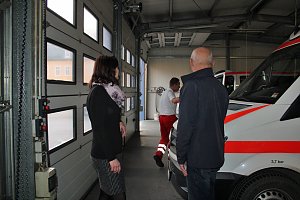 DRK und Polizei besucht