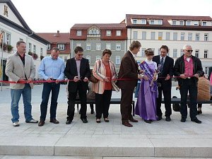 Feierliche &Uuml;bergabe Markt Bad Frankenhausen