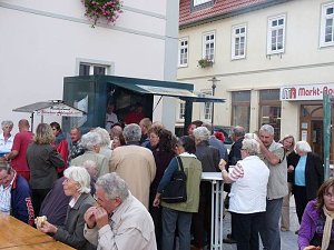 Feierliche &Uuml;bergabe Markt Bad Frankenhausen