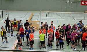 Volleyballturnier mit Rekordbeteiligung gestartet