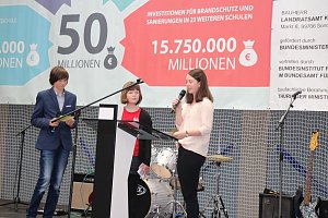 Feierliches Richtfest am Kyffh&auml;usergymnasium