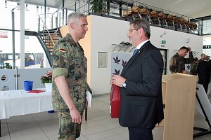 Aus der Region verabschiedet und empfangen