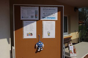 Tennisanlage offen