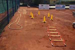Tennisanlage offen