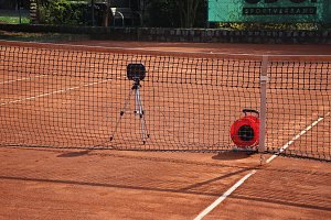 Tennisanlage offen