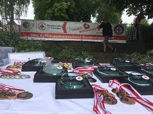 Jugendrotkreuz Sondershausen misst sich bei seinem Jahresh&ouml;hepunkt in Immenrode !