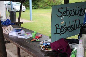 Schwimmbadfest mit der Fachschule
