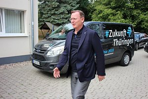 Auf Tour in Sondershausen beim DRK