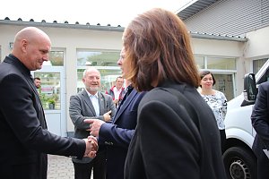 Auf Tour in Sondershausen beim DRK