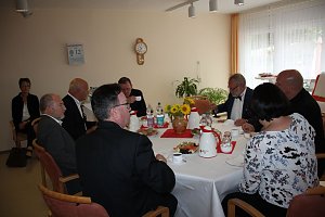 Auf Tour in Sondershausen beim DRK