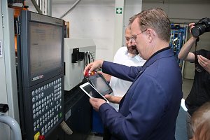 Ramelow bei 3D-Schilling in Oberspier