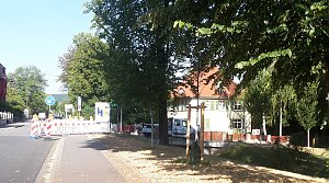 Hier wird gebaut