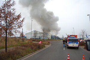 Dicke Rauchschwaden &uuml;ber Greu&szlig;en