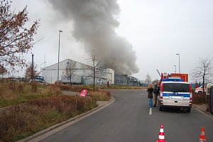 Dicke Rauchschwaden &uuml;ber Greu&szlig;en