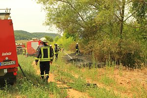 Flächenbrand zwischen Groß- und Kleinfurra