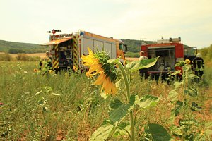 Flächenbrand zwischen Groß- und Kleinfurra