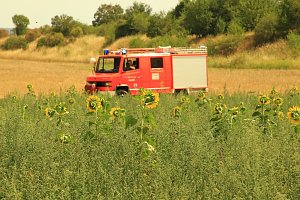 Flächenbrand zwischen Groß- und Kleinfurra