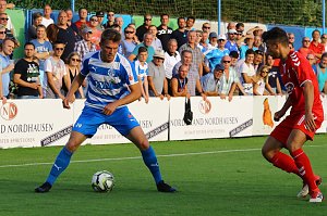 Wacker Nordhausen mit ersten Sieg in einem Heimspiel. 3:0 gegen Meuselwitz im ersten Thüringen-Derby der Saison