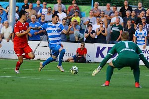 Wacker Nordhausen mit ersten Sieg in einem Heimspiel. 3:0 gegen Meuselwitz im ersten Thüringen-Derby der Saison
