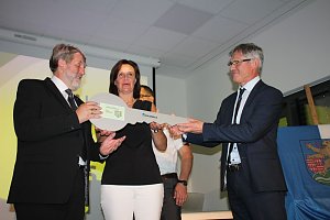 An dieser Schule werden modernste Lernbedingungen geboten