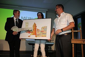 An dieser Schule werden modernste Lernbedingungen geboten