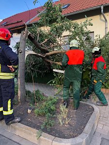 Unwetter über Sondershausen
